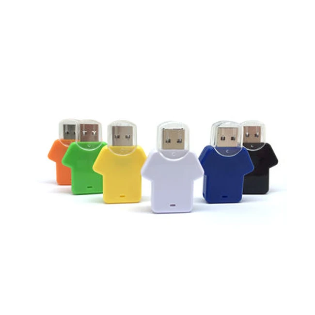 custom PVC material cloth T-shirt shape usb Flash Drive 4gb 8gb 16gb Metal Usb Stick 32gb 64gb Pendrive Usb 2.0 Pen Drive