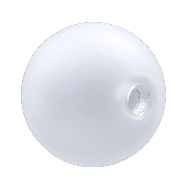 65mm 80mm 100mm 120mm 150mm Glass Balls Sandblast Frosted White Glass Globe Lampshade Cover with Inner G9 Thread