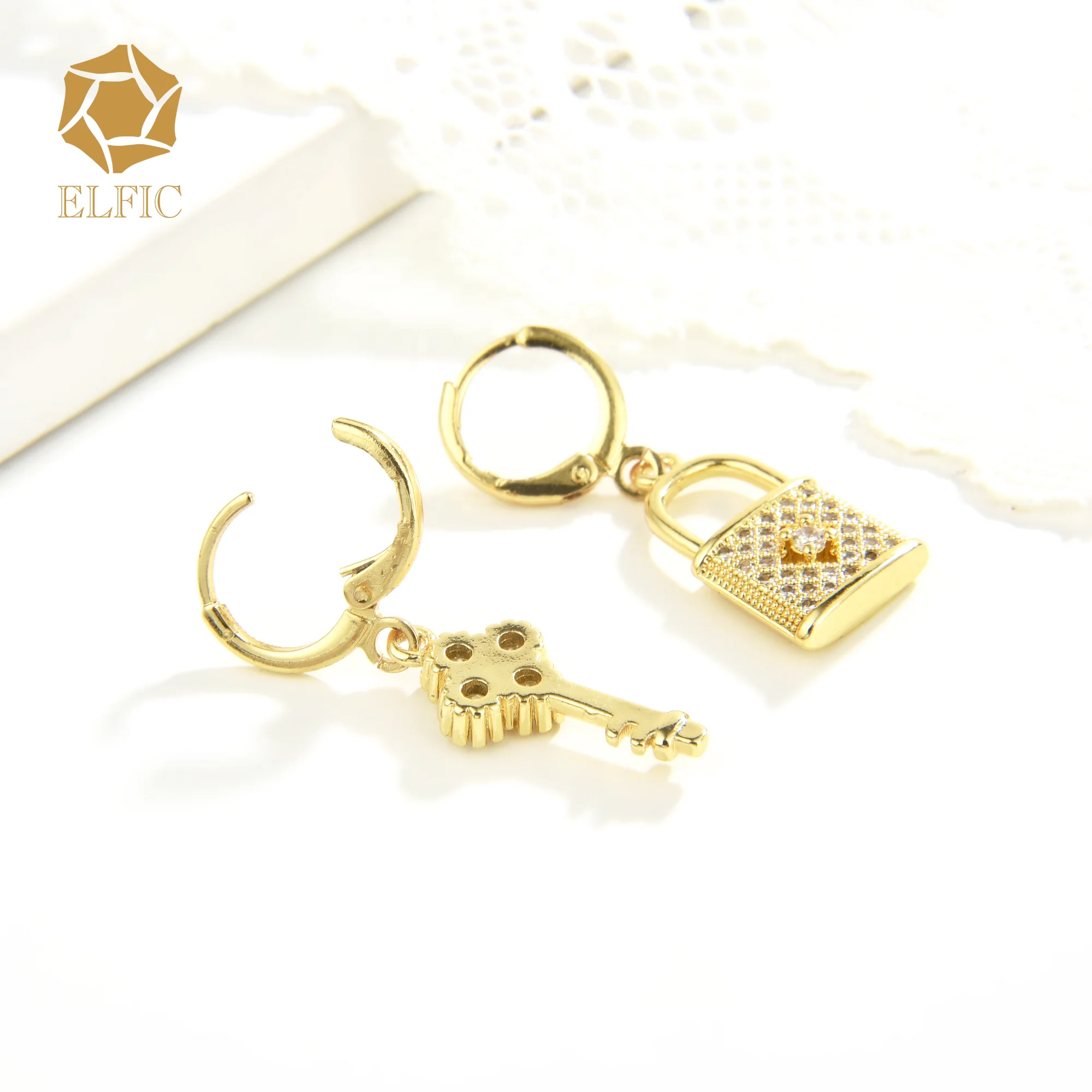 Elfic Jewelry Newest Design earrings women hoop earrings custom jewelry fashion jewelry bracelets & bangles