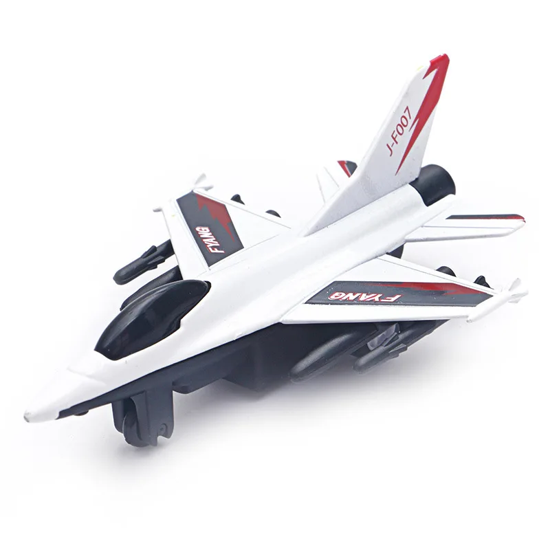 4PCS Diecast Plane Mini Toys Fighter Jet Alloy Diecast Models Toys Airplane Simulation Diecast Toy Sets For Kids