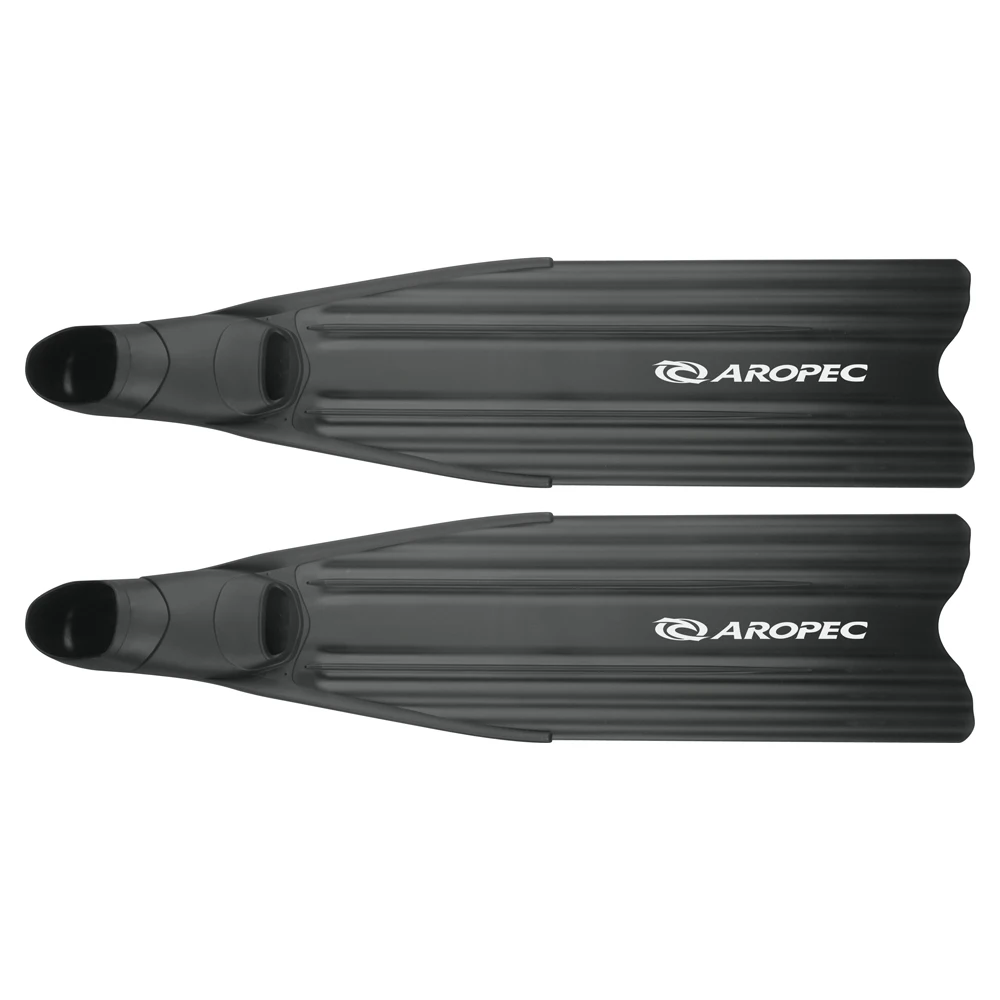 Quality Guarantee White Color Diving Flipper Long Blade Plastic Freediving Fin For Diver