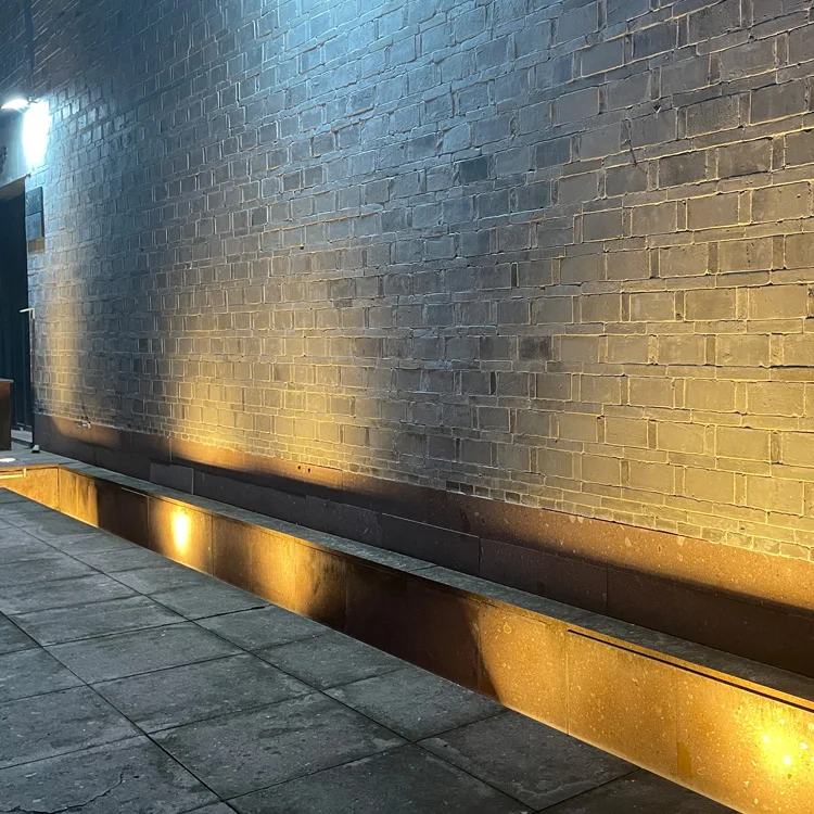 IP67  DC12V GU10 garden outside inground Solid Brass Recessed Underground Lights