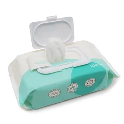 Natural Plant Extract Organic Bamboo Sanitation Baby Disposable Household Wet Wipes