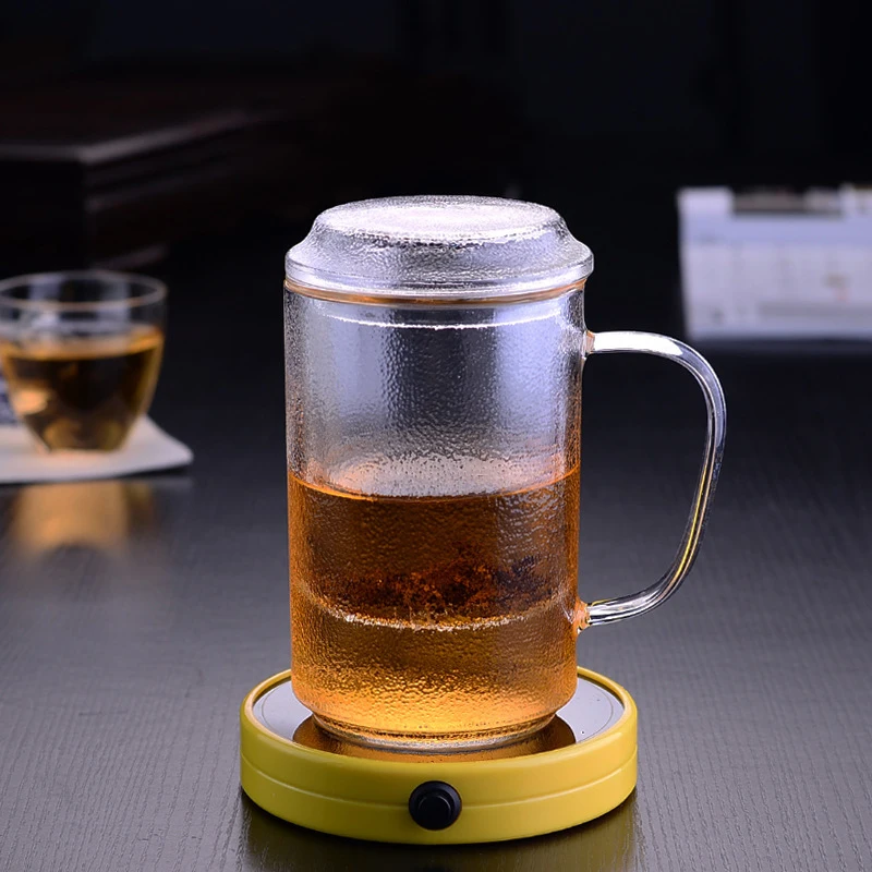 
Hammered Teaware Glass Infuser Mug 