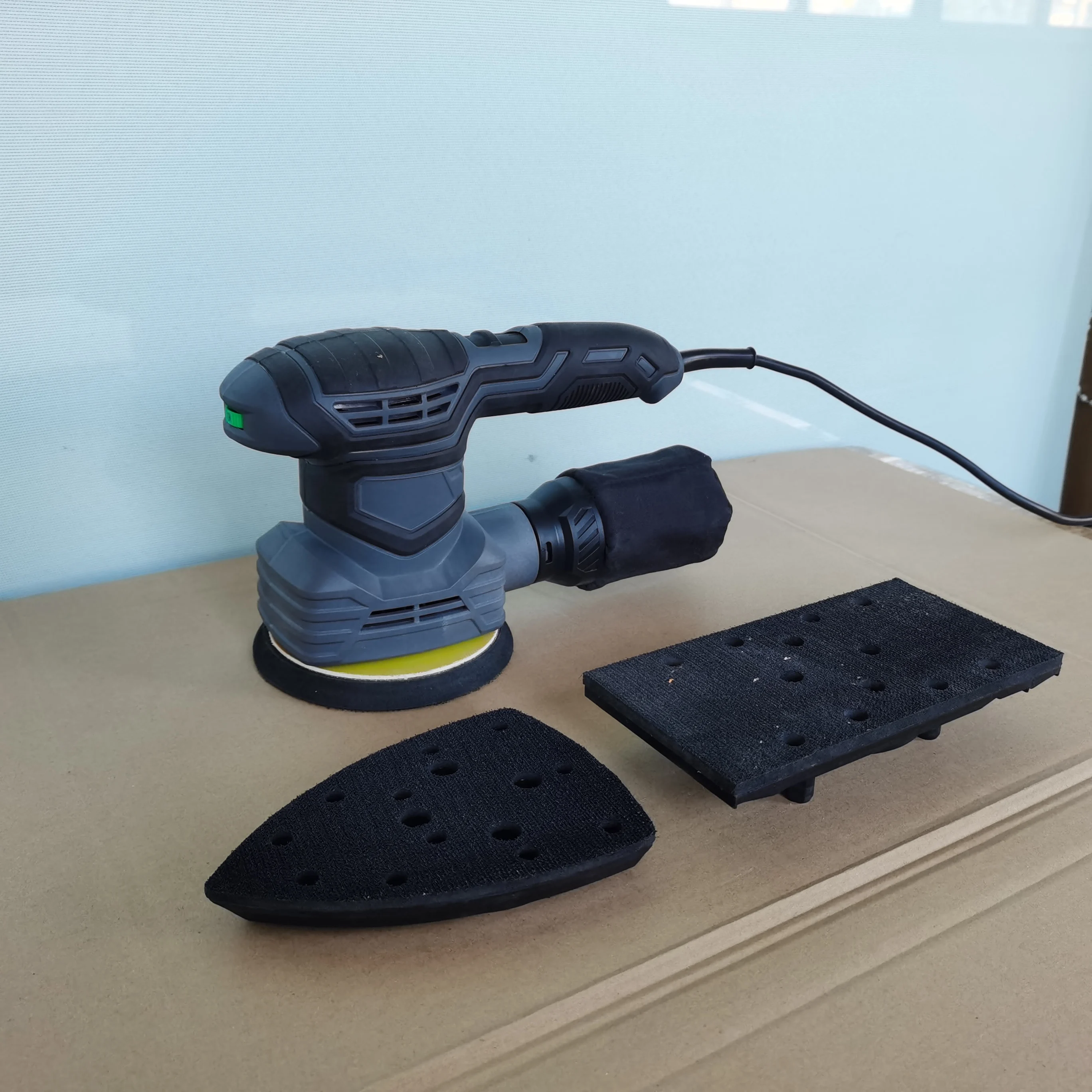 125mm Round Pad 200w Electric Rotary Sander Machine Wood Furniture Sanding Ningbo Manufacture