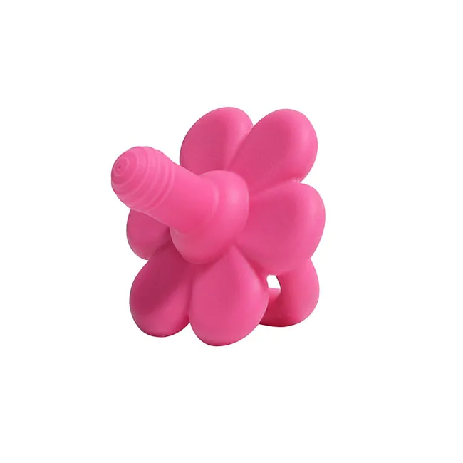 safe bpa free reusable nipple chew toy ring silicone baby