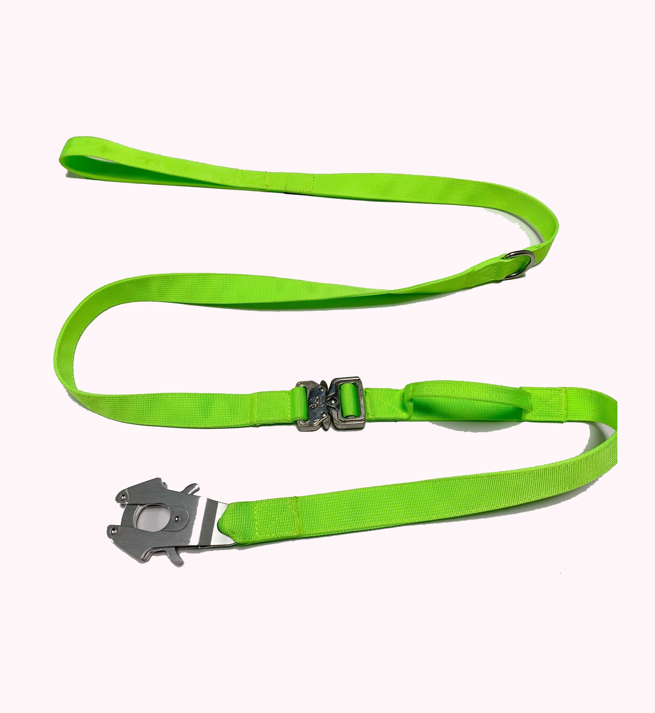 Tactical Nylon  Dog Leash with Durable Buckle and  Frog Clip
