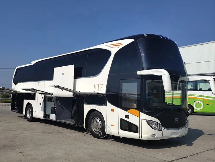 
New Luxury intercity long-distance bus CNG coach bus with toilet 