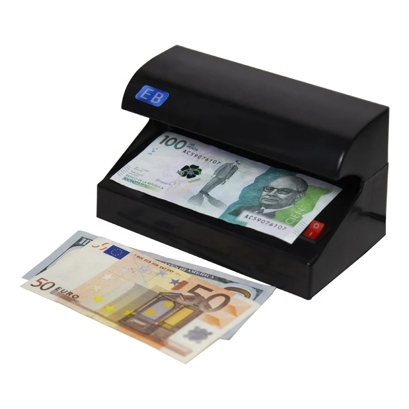 DC-101-3 Small Portable Fake Money Detector with UV lamp Counterfeit Bill Detecting machine for all currencies