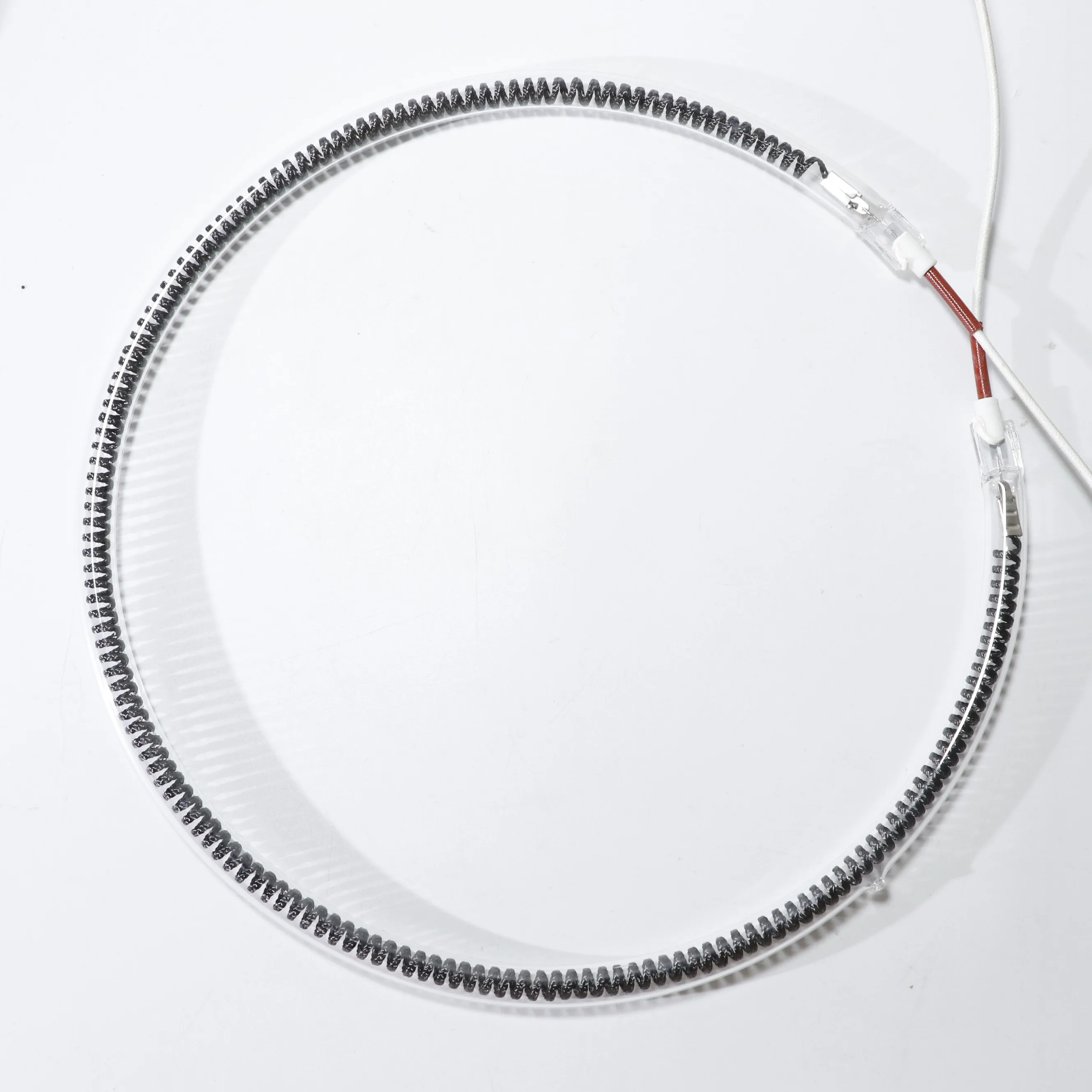 circular clear reflector carbon fiber infrared heat lamp for OVEN