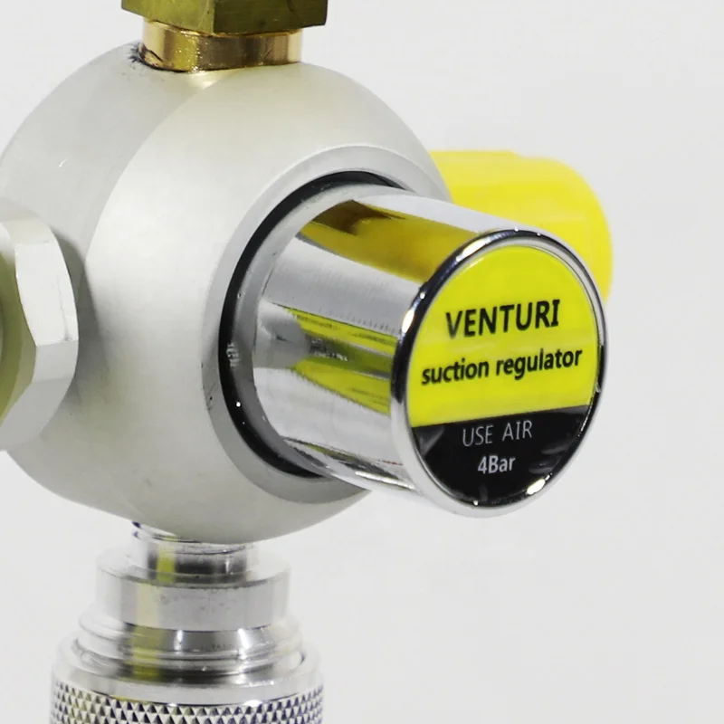 Medical Venturi Suction Regulator For Hospital Bed Head Unit