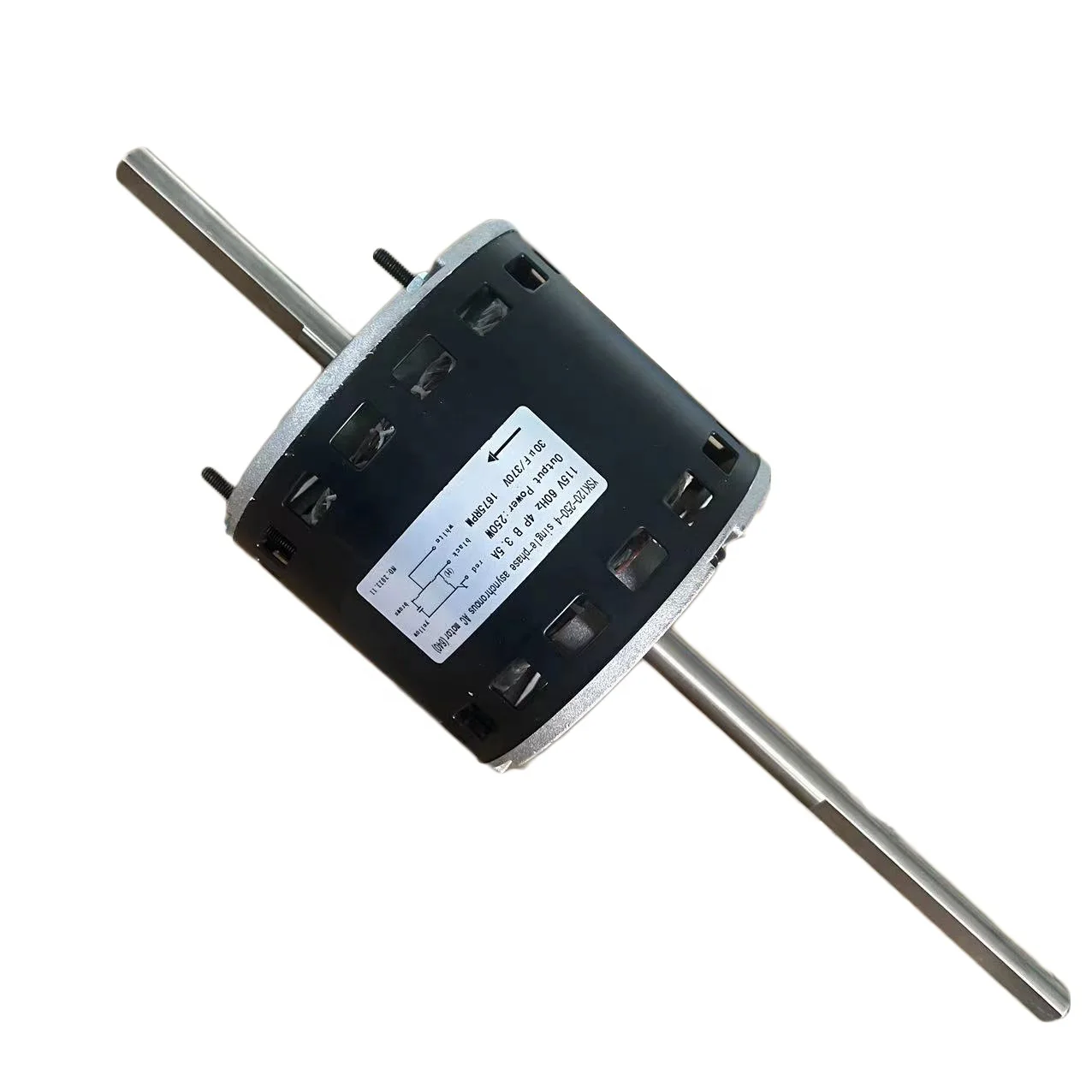 Rv Ac Fan Motor Replaces Fasco D1092 1/3 Hp 115 Volts 1675 RPM 3.4 Amps 2-Speed Rv Air Conditioner Motor