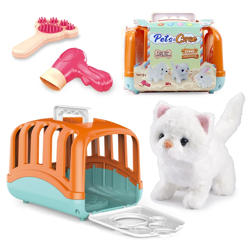 Wholesales Dog Cage Set Beauty set Pretend Play Pet
