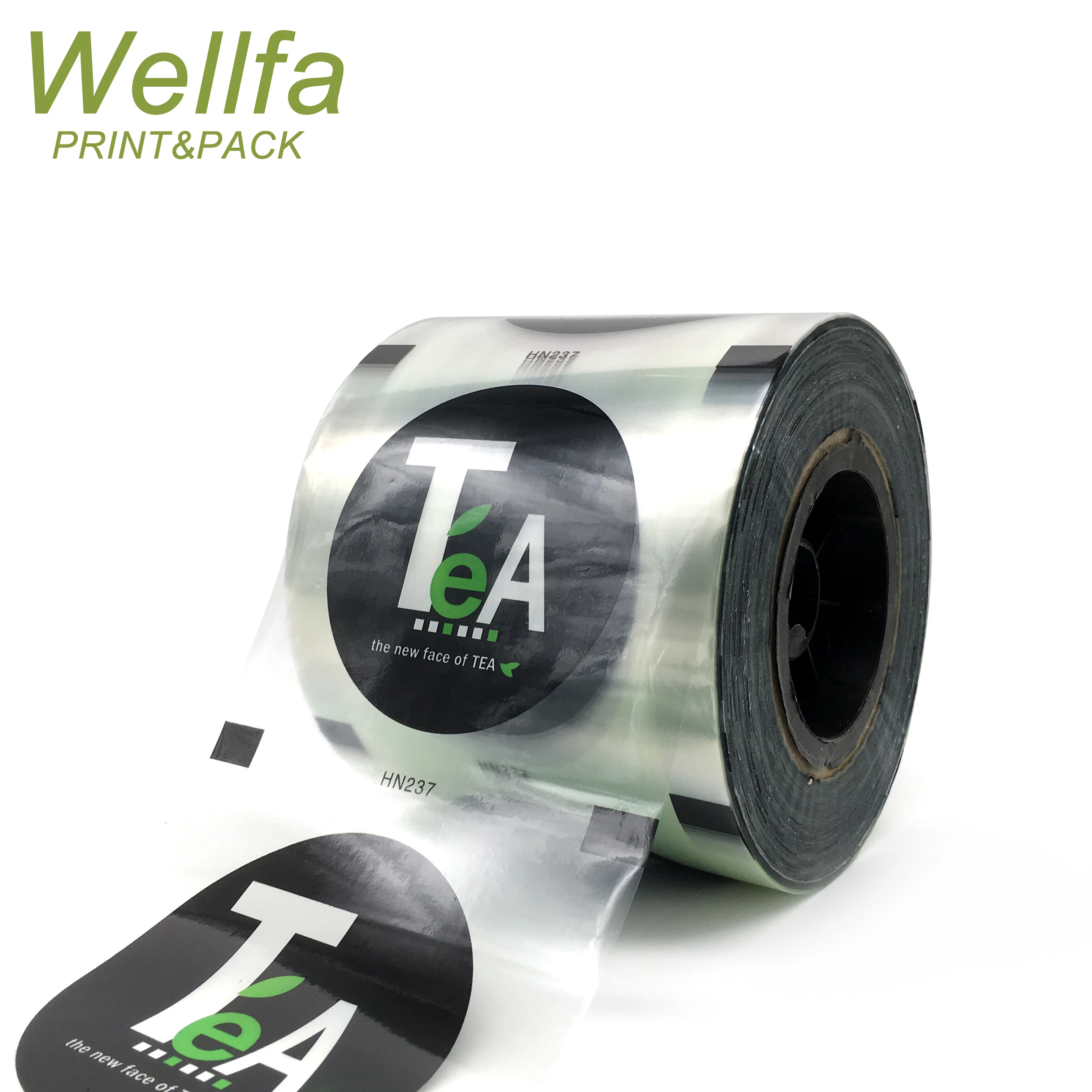 Factory Customized Printed Laminating Bubble Tea Sealing Film Roll For Auto Packing Cup Sealing Film Plastic Films