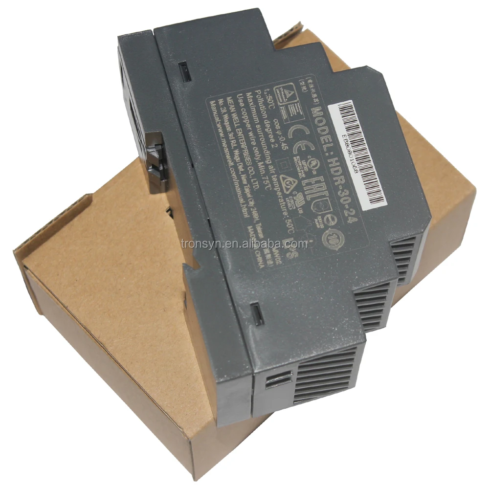 Бренд Mean Well представляет HDR-30-24 30W 24V din-рейку переключатель питания для бытовых управления и электронно-механические