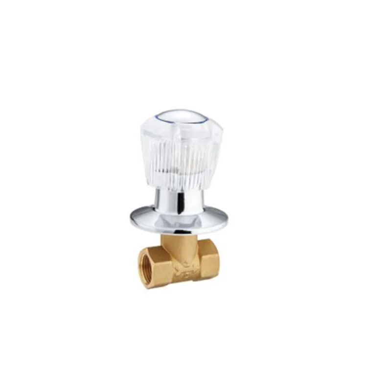 HELERO HT 100-2061 brass gate valve  concealed brass  water  Globe stop valve