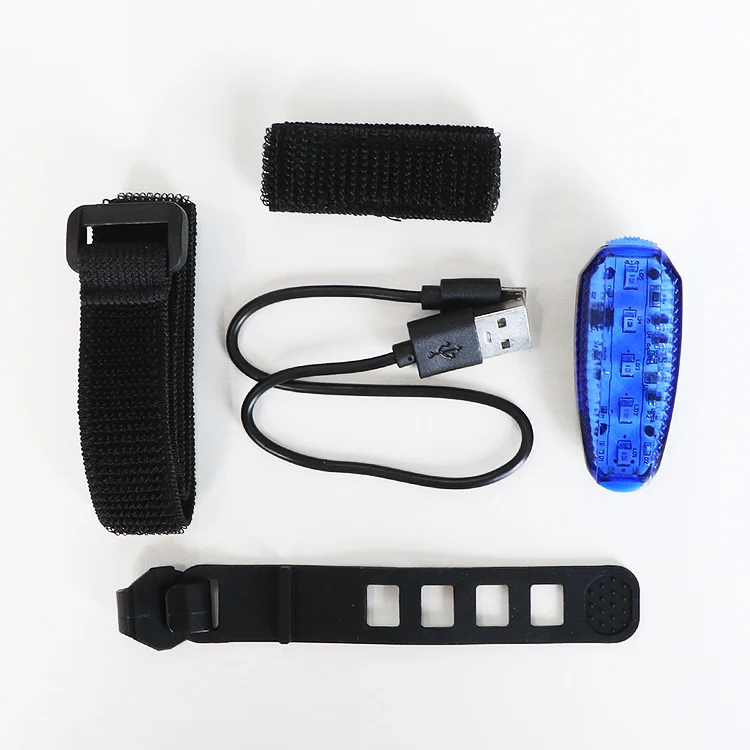 Wholesale USB Rechargeable Bright Bike Safety Light Cycling Tail Light LED Bicycle Rear Light for cycling running