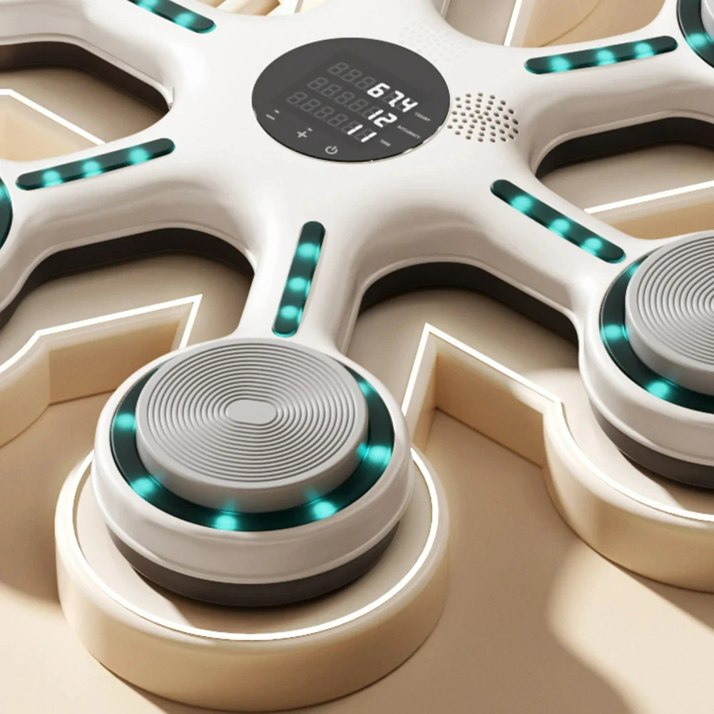 2024 Professional Home Fitness Music Boxing Target For Adults Sports Stress Relief Lighted Smart Music Boxing Training Machine