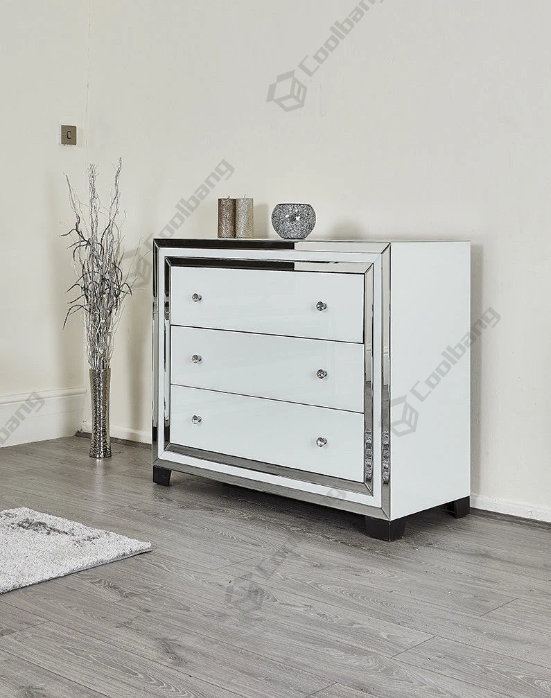 Coolbang гостиная тщеславие белые солнцезащитные очки с зеркальным стеклом комоды мебель комод ящика