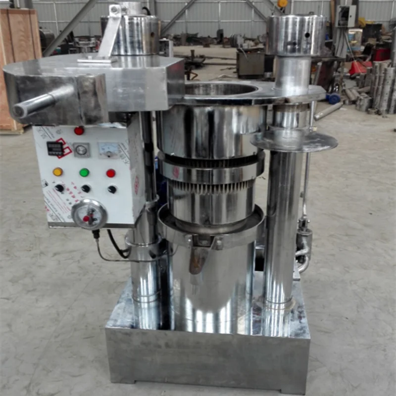 New designed cold pressing cocoa & coffee bean automatic Hydraulic home use oil press oil mill oil extruder machine