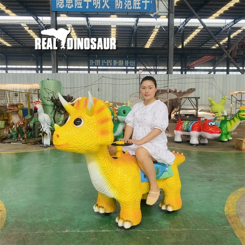 Electric Cartoon Style Children Ride Interesting Dinosaur For kids For Sale