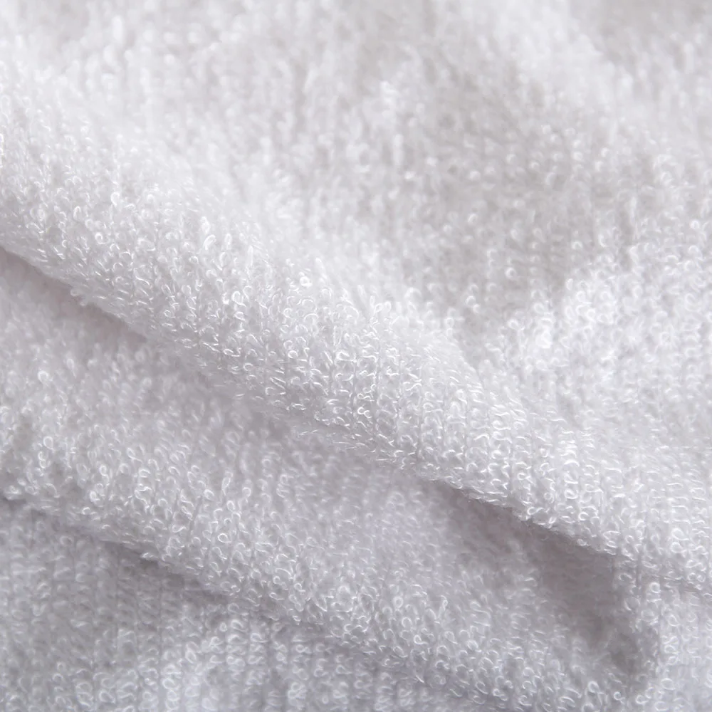 new trend white color bamboo terry breathable waterproof mattress protector for home use