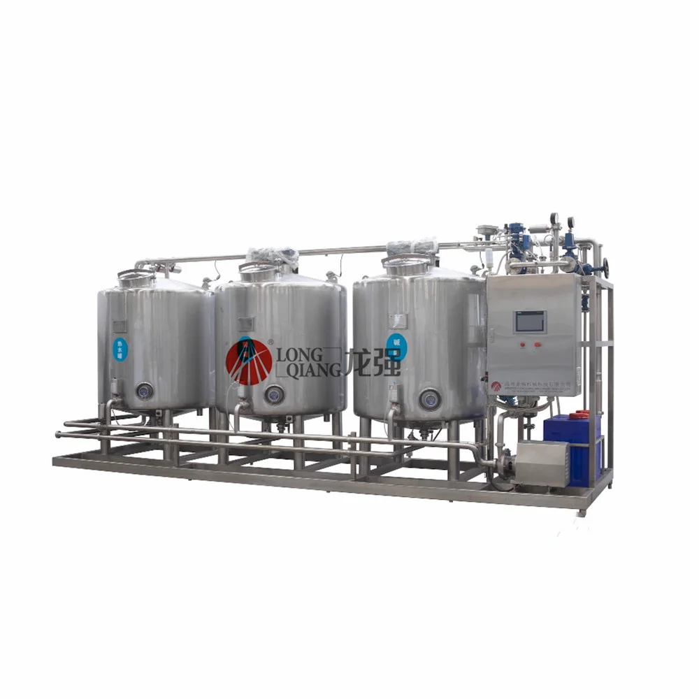 Pipeline Unit For Milk And Juice High Quality Solvent Recovery Washing Machine Cip Cleaning System