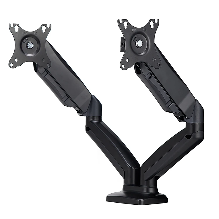 AUKI Vesa Adapter Monitor Arm Dual Aluminum Fits 13-32 inch LCD Monitor Arm Mount