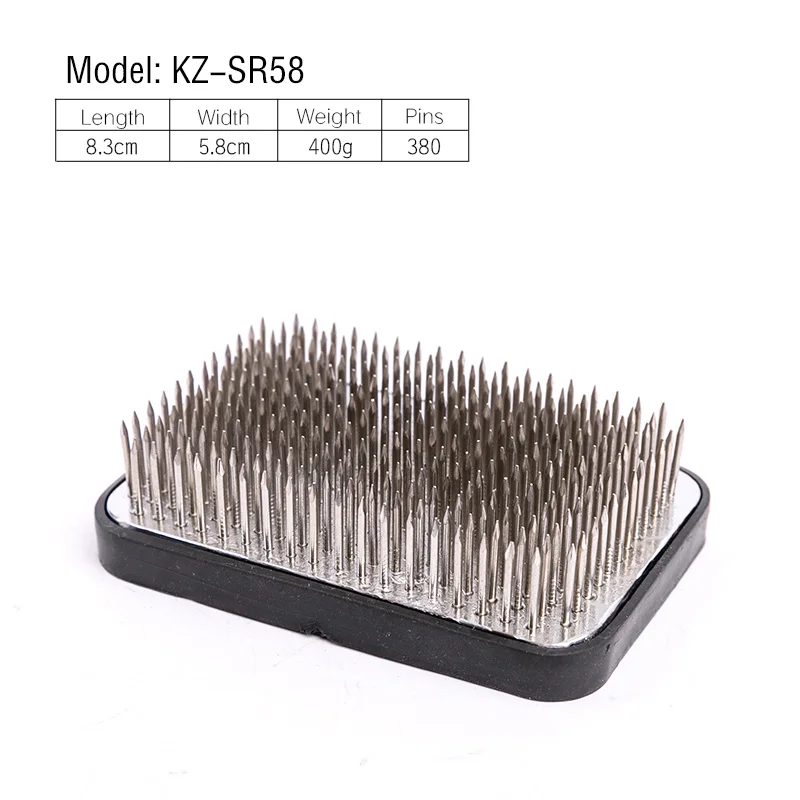 Fakirblomma Ikebana Kenzan 83*58 mm Stainless Steel Needles  Flower Holder Pin Frog for Ikebana Floristry