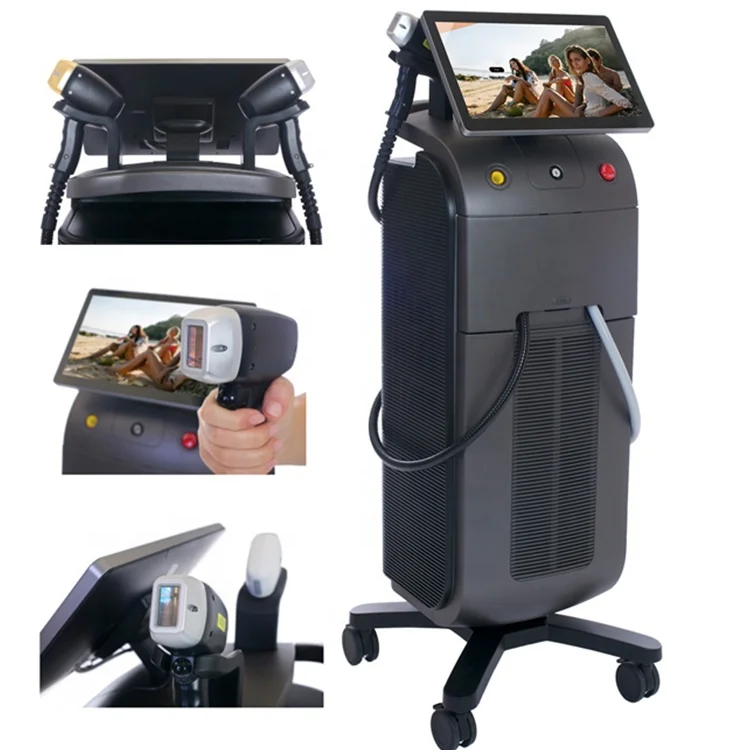 2022 Germany Laser Diode 808nm Ice Platinum Diode Laser Hair Removal Device Titanium Hair Removal Laser