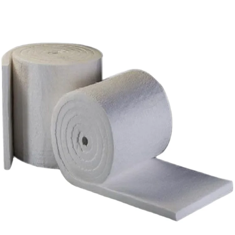 china manufacture aluminum foil insulation blankets ceramic fiber refractory blanket