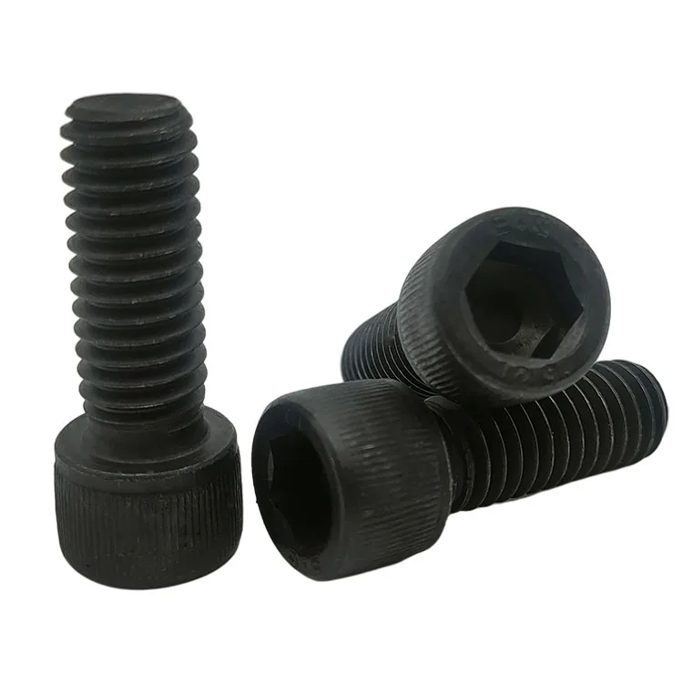 High Quality Carbon Steel Round Head Black Oxide Strength Bolts