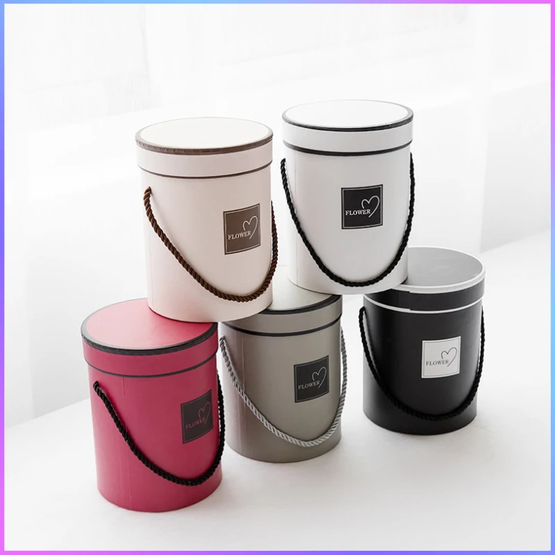 Wholesale Preserved Flower Gift Boxes Luxury Rose Delivery  Packaging Gift Box Printing