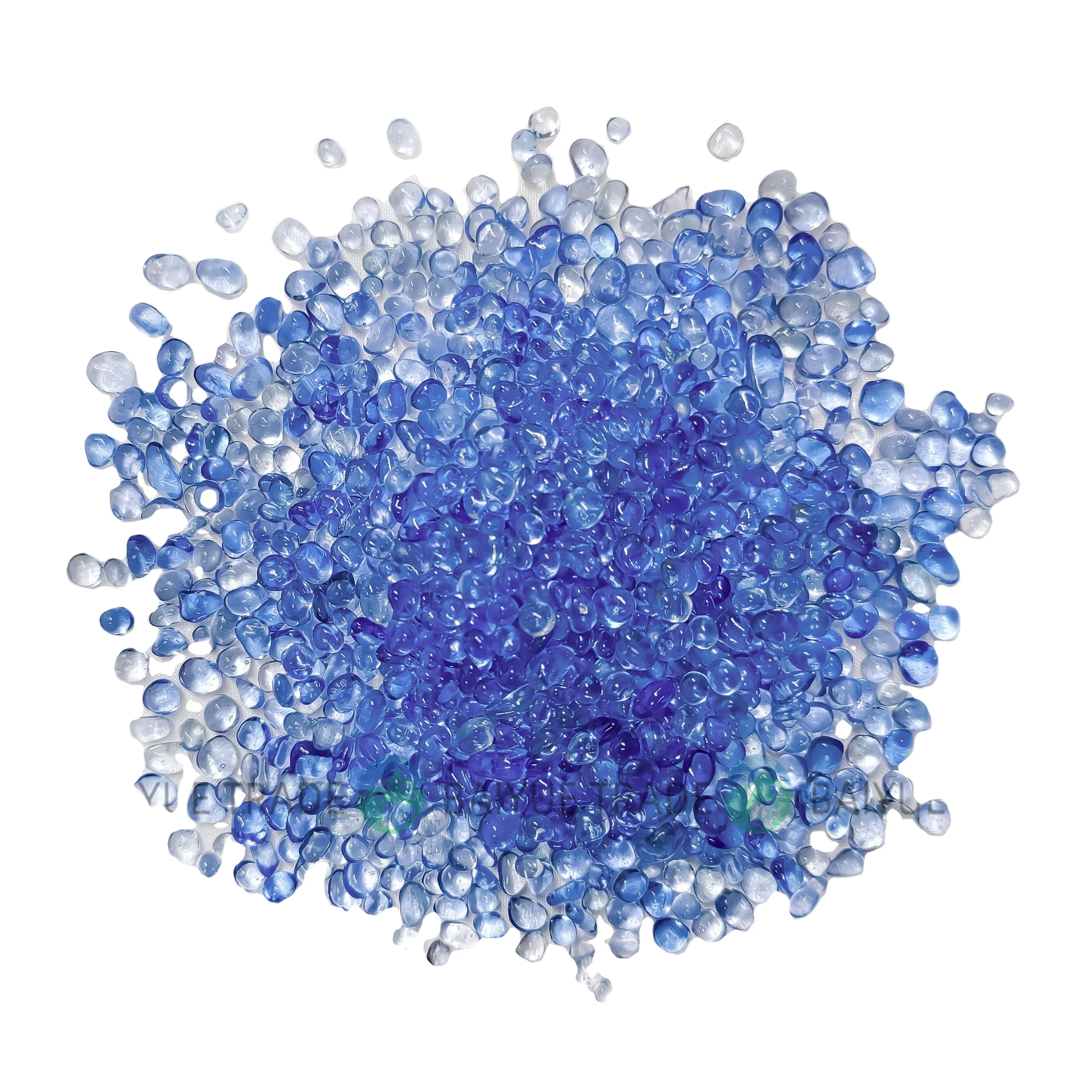 Белые стеклянные бусины для бассейна креативные высококачественные из дробленого стекла лампворк и стекло