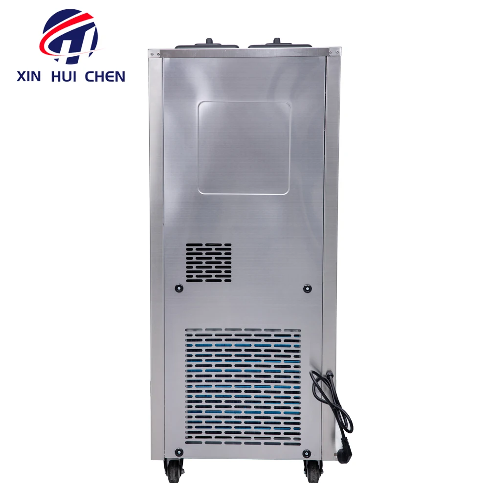 Huichen Ice Cream Maker Automatic 3 Flavors Yogurt Ice Cream Making Vending Soft Serve Commercial Ice Cream Machine