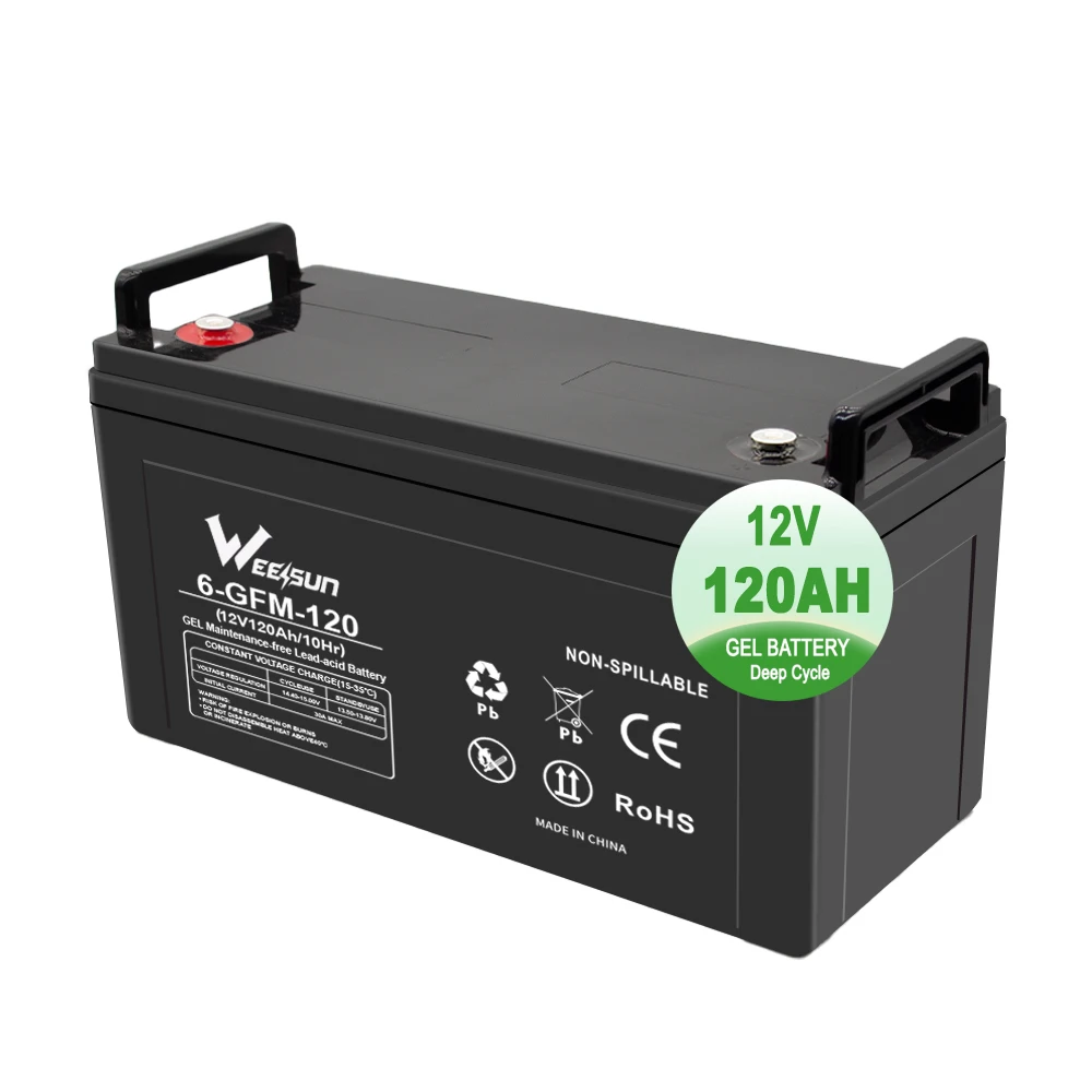 Deep cycle gel 12v120ah 150ah 200ah solar exide battery dry cell battery 120ah inverter energy storage gel lead acid batteries