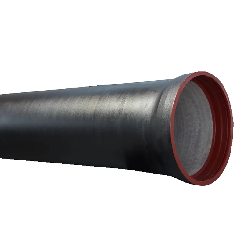 Epoxy Coated Cast Iron Pipe  C40 C30 C25 K9 thickness 8.1mm Ductile Iron Pipes Water Supply Pipe