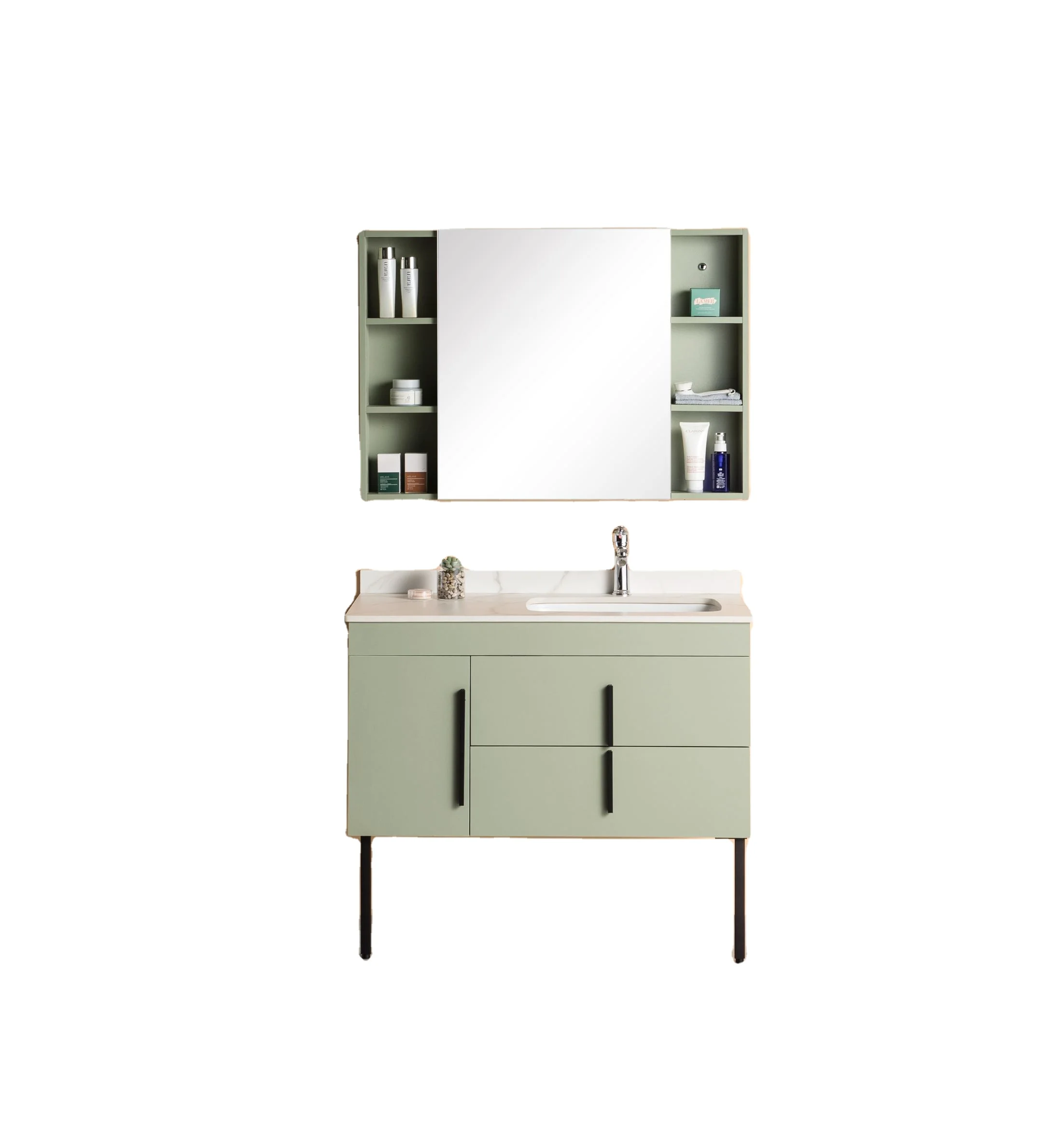  Vanity Combo floor standing cabinet wood stand