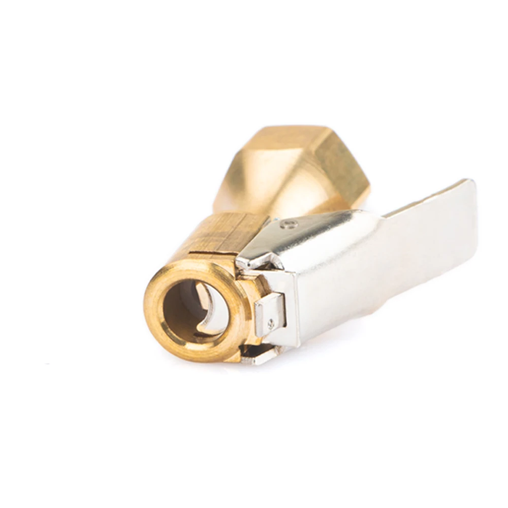  AC01 Heavy Duty Tire inflators part Air Chuck Clip-on Brass