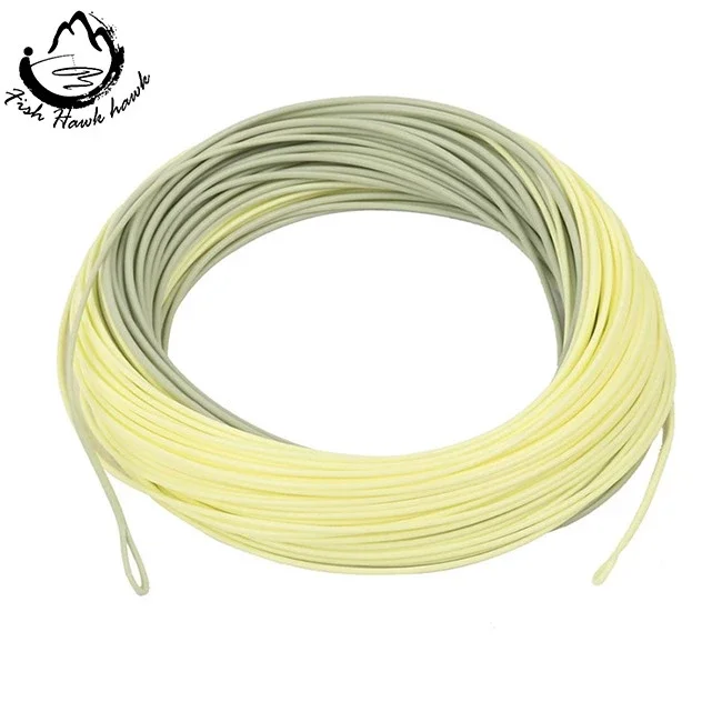 WF 2/3/4/5/6/7/8/9F 100FT Fly Line Weight Forward Floating Nylon Fly Fishing Line