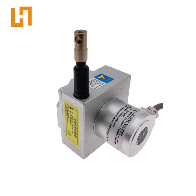 IP65   Draw rope encoder 1500mm range  0-10K 4-20mA analog output linear sensor string potentiometer