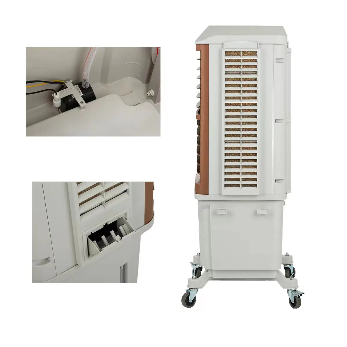 solar powered ice arctic anion function air cooler cold fans cooling