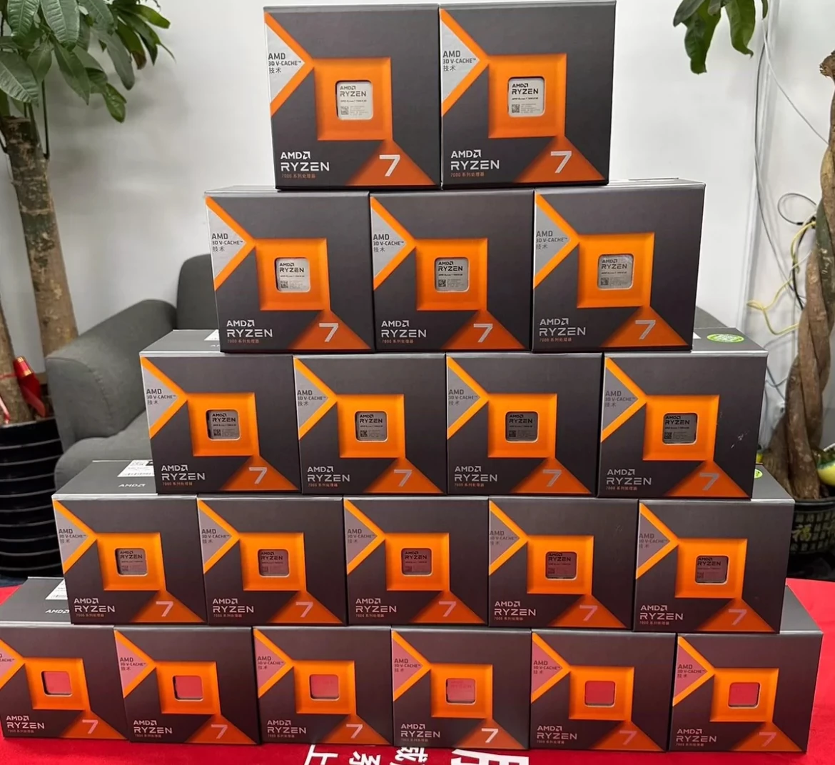 New good price Processor R yzen 7 7800X3D game cpu 8core 16thread 5nm Motherboard support B650\X670 R7 7800X 3D