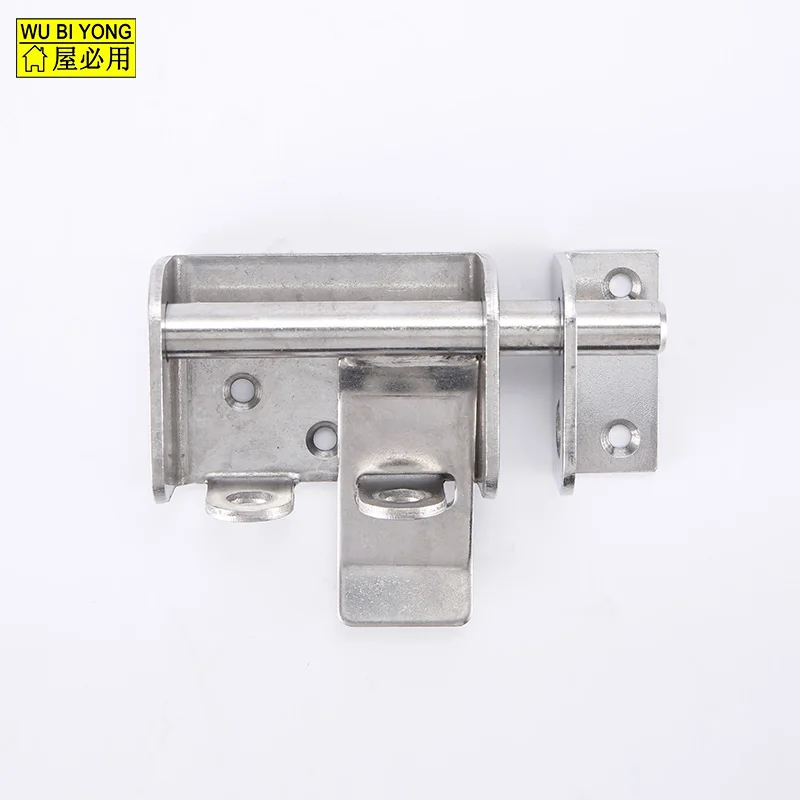 304 Stainless steel Heavy duty door bolt, anti -thief bolt for metal door