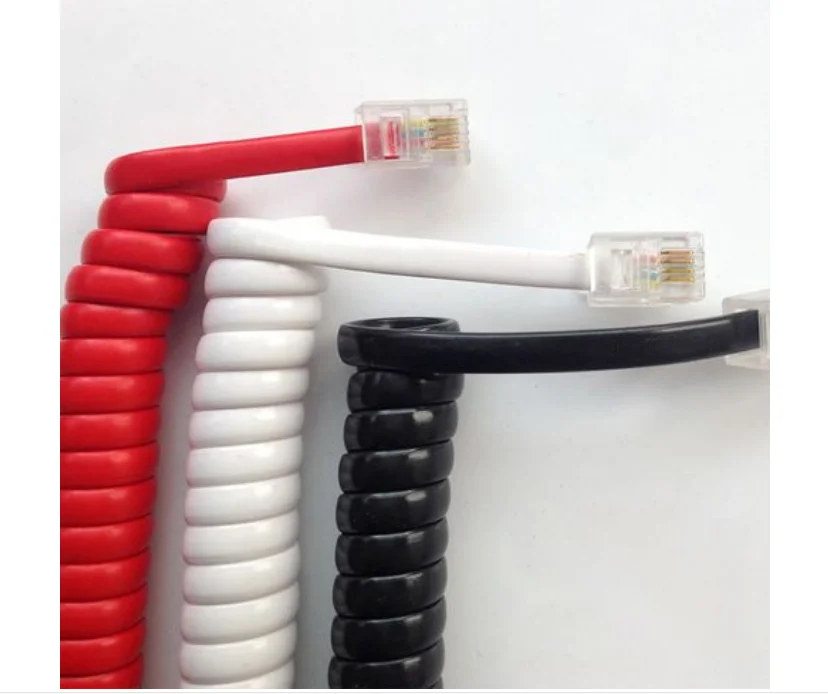 Phone Cord wire spiral winding machine spring cord coiling machine cable binding machine