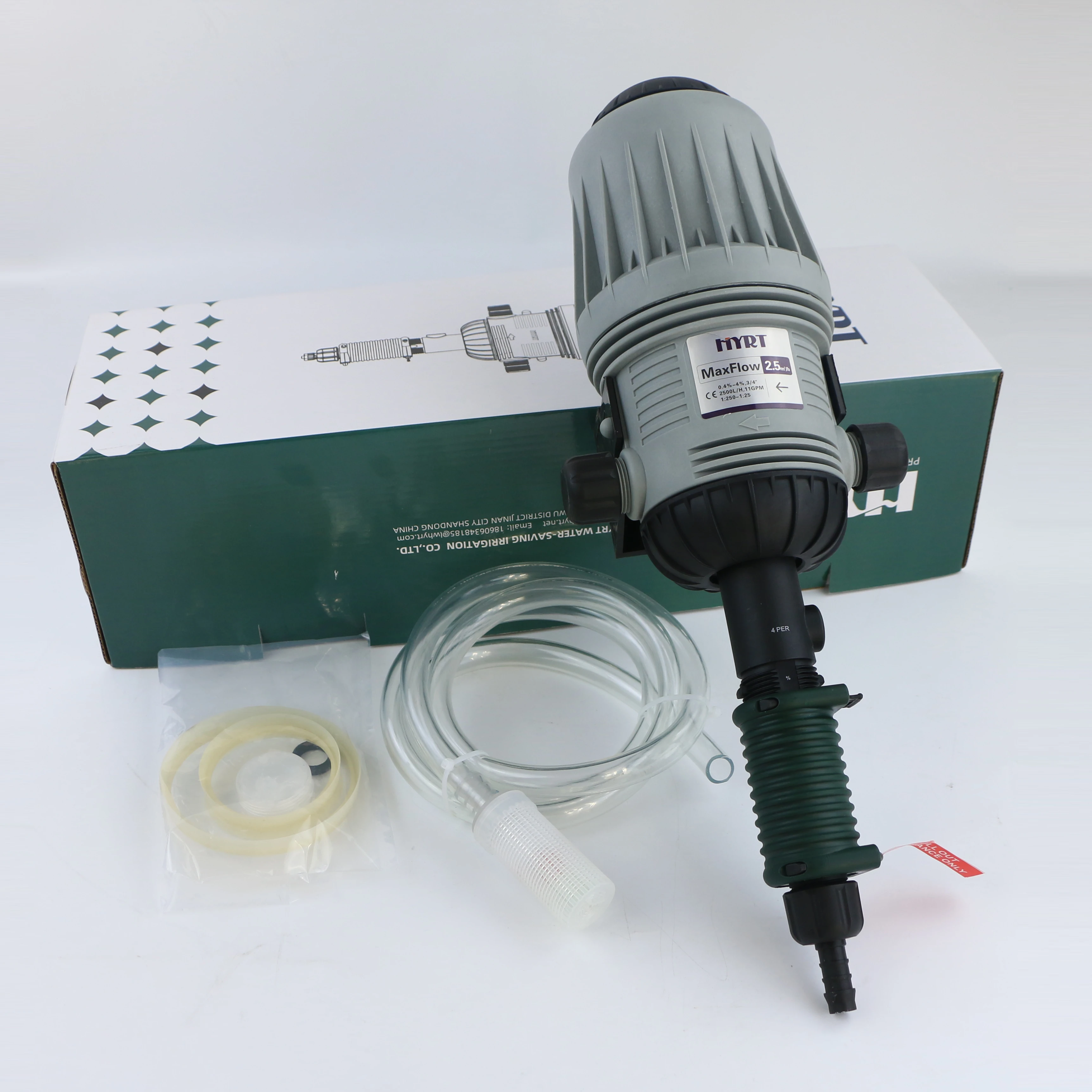 Automatic Proportional Fertilizer Injector Pump 0.4-4% Applicator Hydrodynamic Pump for Agricultural Irrigation System