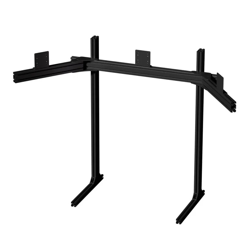 Single Monitor Mount adjustable Vesa Panel Screen Hanger Arm Floor Bracket Single triple monitor stands sim racing