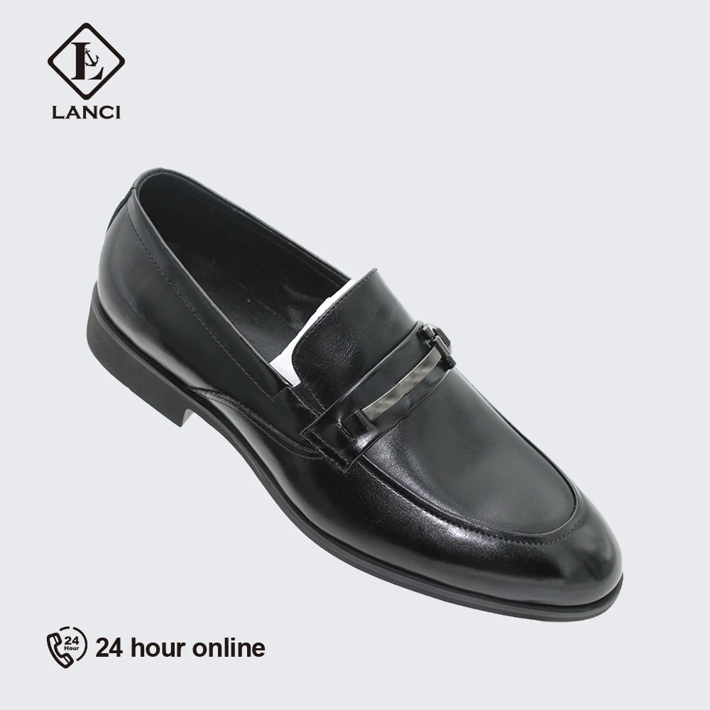 LANCI shoes manufacturing luxury dress shoes for men wedding dresses loafers shoes for men
