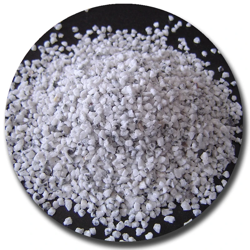 Light grey granite stone sand for Japanese garden