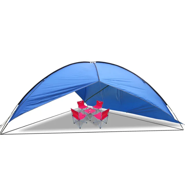 
2021 Lightweight Backpack Canopy Tents Beach Tent Sun Shelter for Outdoor Camping Beach Traveling 